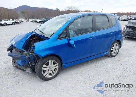 2007 Honda Fit Sport z USA, uszkodzony, nr VIN JHMGD38687S009331